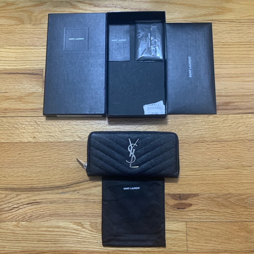 YSL WALLET (Saint Laurent Continental Wallet)